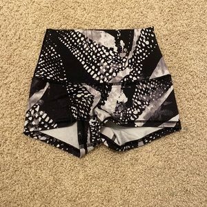 Lululemon black and white shorts!